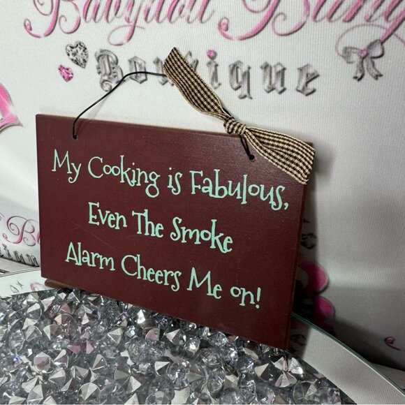 Kensington giftware Co. Plaque tile decor hangable funny cute kitchen cook chef - Picture 6 of 6